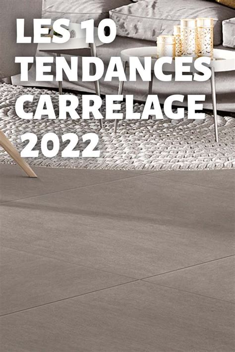 Tendances carrelage 2022