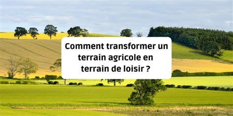 Terrain agricole en France