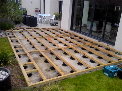 Terrasse en Bois sur Plots