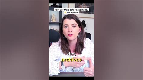 Thèse sans financement