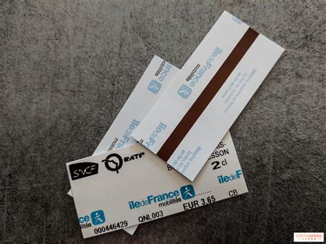 Tickets de métro