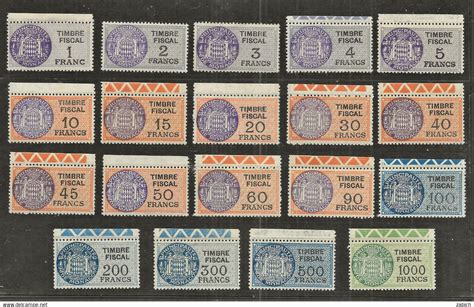 Timbres fiscaux