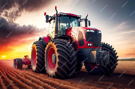 Tracteur Agricole Moderne