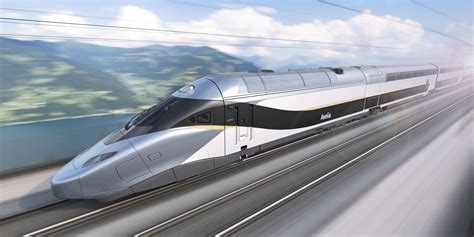 Train Alstom à grande vitesse