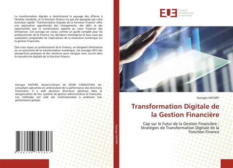 Transformation Digitale de la Fonction Finance