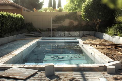 Travaux de rénovation piscine