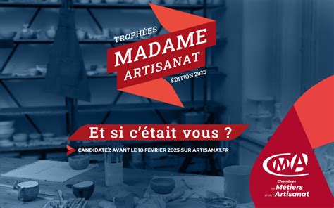 Trophée Madame Artisanat