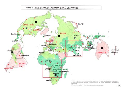 Types d'espaces ruraux