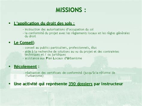 Urbanisme et droit des sols