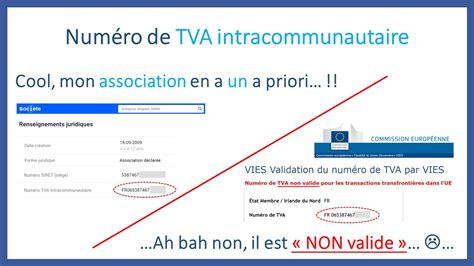 Vérification du numéro de TVA intracommunautaire (VIES)