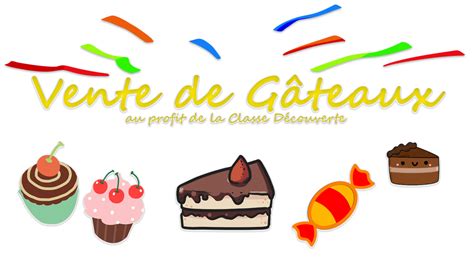Vente de gâteaux