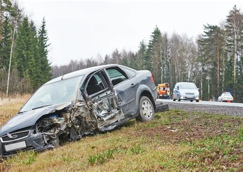 Voiture accidentée