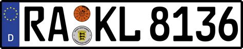 Voiture avec plaque d'immatriculation allemande
