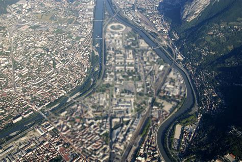 Vue aérienne de Gap