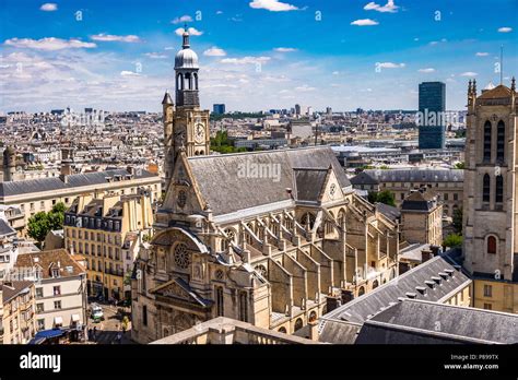 Vue aérienne de Saint-Étienne