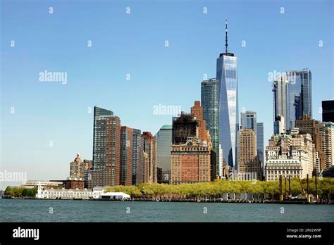 Vue du quartier financier de New York