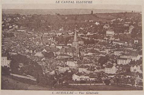 Vue générale d'Aurillac