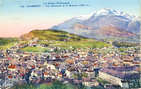 Vue générale de Chambéry