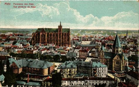 Vue générale de Metz