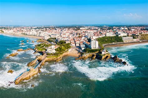 Vue panoramique de Biarritz
