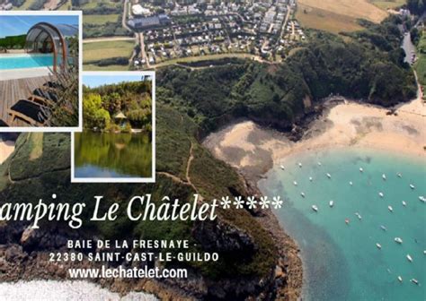 Vue panoramique du camping Le Châtelet