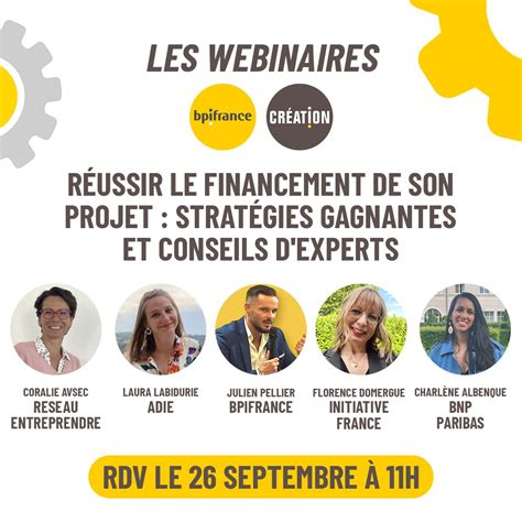 Webinaire Bpifrance Création