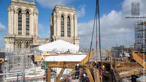 chantier de restauration de Notre-Dame de Paris