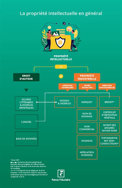 infographie propriété intellectuelle