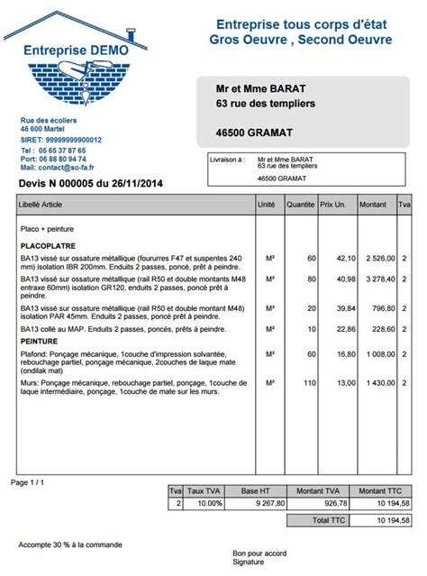 macon auto entrepreneur devis